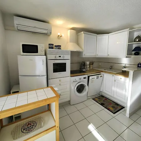 T2 Climatise Avec Piscine Et Parking Au Cap D'agde - Fr-1-607-52