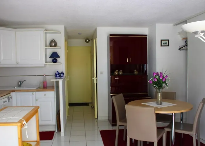 T2 Climatise Avec Piscine Et Parking Au Cap D'agde - Fr-1-607-52 Агд