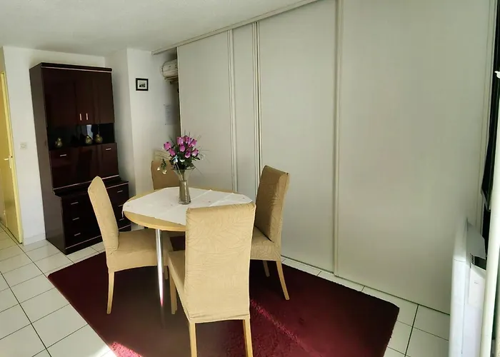 T2 Climatise Avec Piscine Et Parking Au Cap D'agde - Fr-1-607-52 Апартаменты