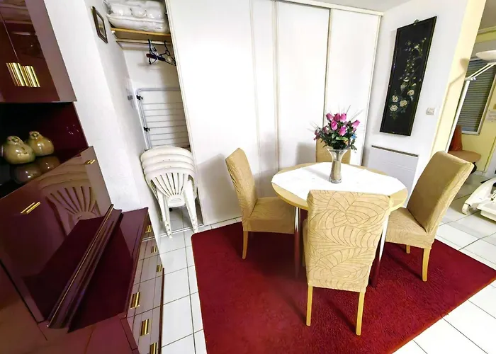 Апартаменты T2 Climatise Avec Piscine Et Parking Au Cap D'agde - Fr-1-607-52 Агд